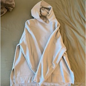 Light Blue Uniqlo Pullover Hoodie